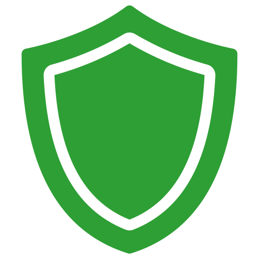 Used Cooking Oil Pickup & Collection 2 Green shield icon symbolizing environmental protection and sustainability.